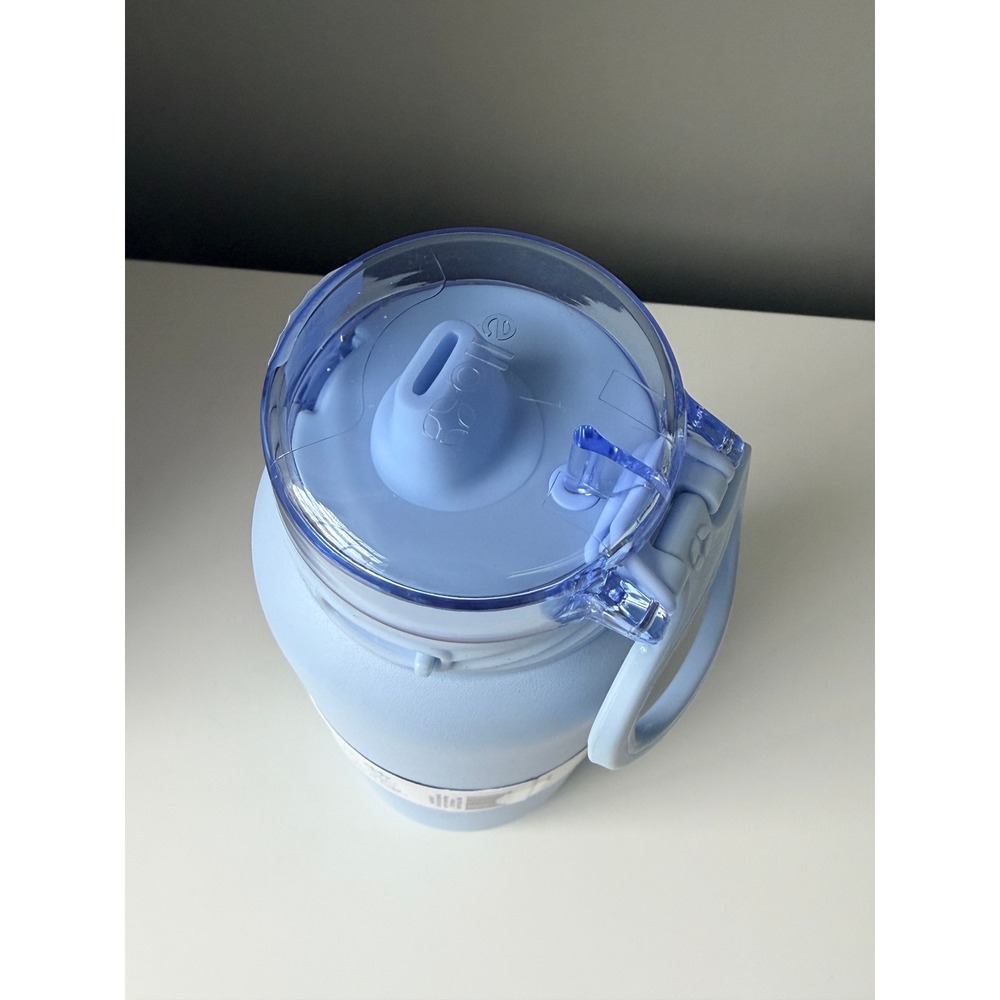 Ello Cooper Water Bottle 32oz Halogen Blue Stainless Steel Insulated NEW - Picture 4 of 5